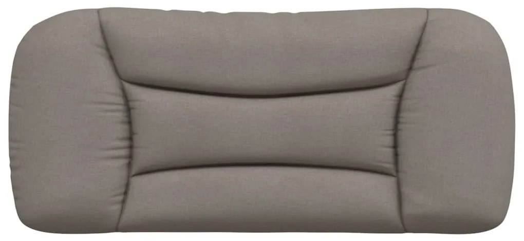 vidaXL Μαξιλάρι για Κεφαλάρι Hvar Taupe 90 εκ. Υφασμάτινο