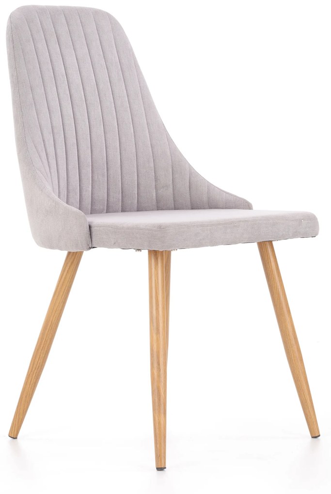 K285 chair, color: light grey DIOMMI V-CH-K/285-KR-J.POPIEL