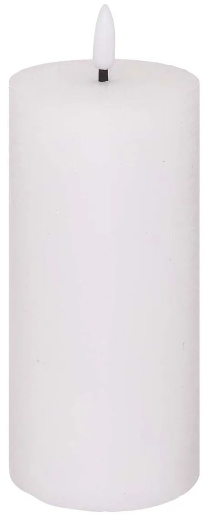 Διακοσμητικό Φωτιστικό Κερί Led (Φ7x17.5) A-S Molia Blanc 200663A