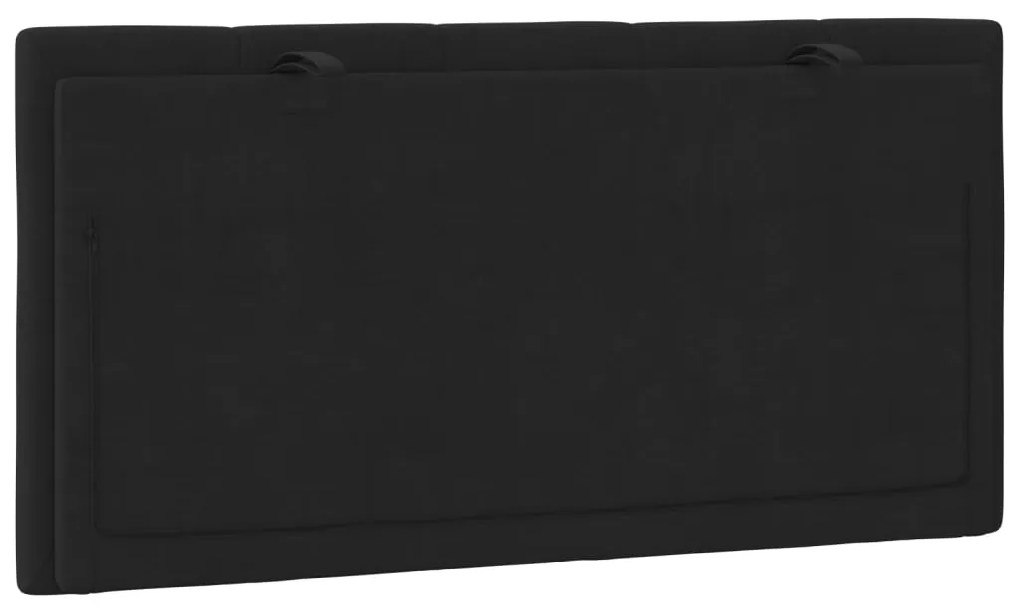 vidaXL Μαξιλάρι για Κεφαλάρι Hanko Μαύρο 100 εκ. Βελούδο