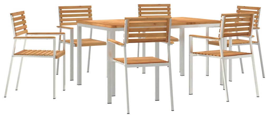 vidaXL Σετ Σερβιτσιού Κήπου 7 pcs