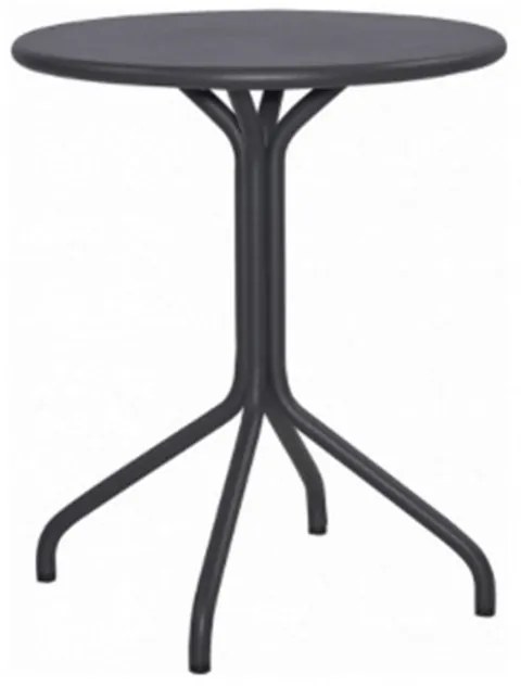 Τραπέζι Κήπου Tino 02-00-0683 Φ60x74cm Black