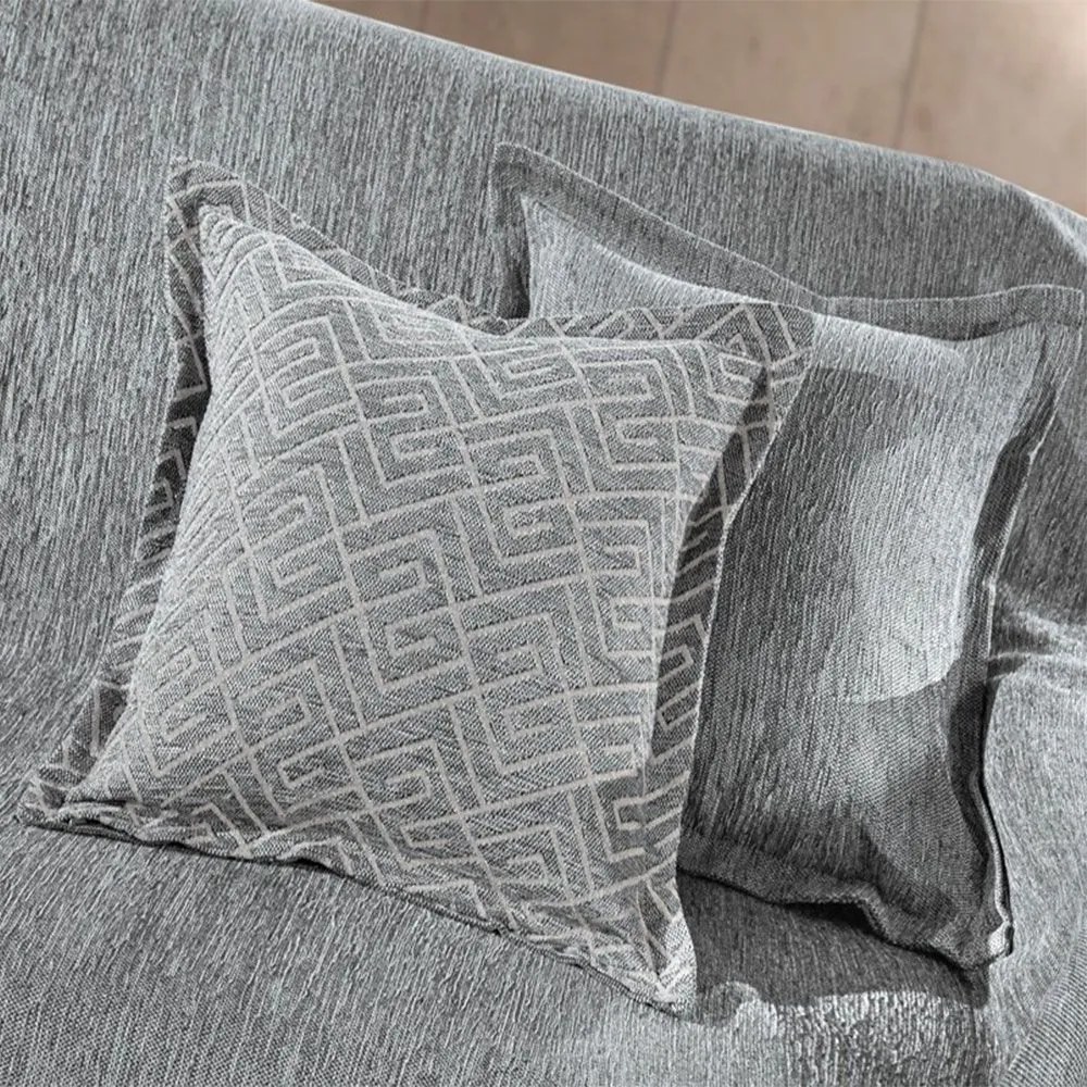 Μαξιλαροθήκη Διακοσμητική Perth Anthracite Guy Laroche 50Χ50 Acrylic,Cotton,Polyester