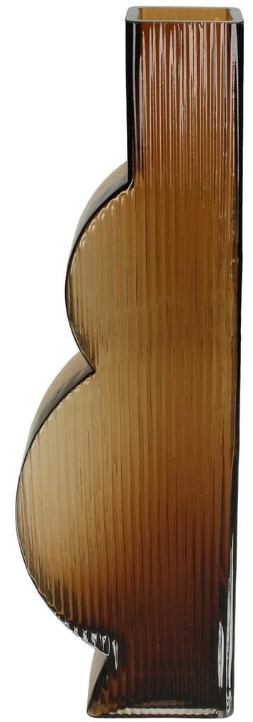 Βάζο ArteLibre Φυσικό Γυαλί 10x5x34.5cm