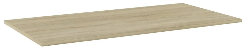 vidaXL Ράφια Βιβλιοθήκης 4 τεμ. Sonoma Δρυς 80x20x1,5 εκ. Μοριοσανίδα