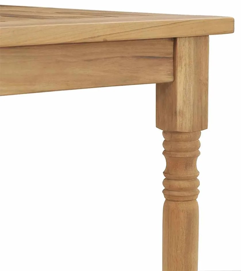 vidaXL Τραπέζι Batavia 200 x 100 x 75 εκ. από Μασίφ Ξύλο Teak