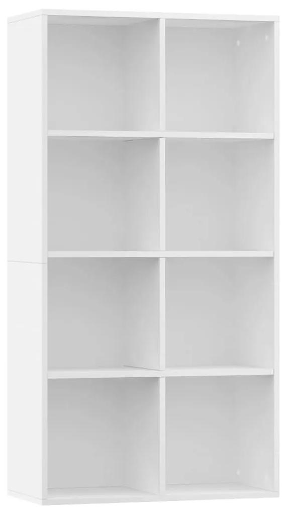 Ραφιέρα/Βιβλιοθήκη Λευκή 66 x 30 x 130 εκ. από Μοριοσανίδα - Λευκό