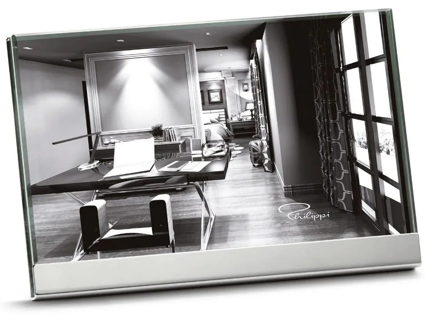 Κορνίζα Room 223002 10x15cm Silver Philippi Μέταλλο