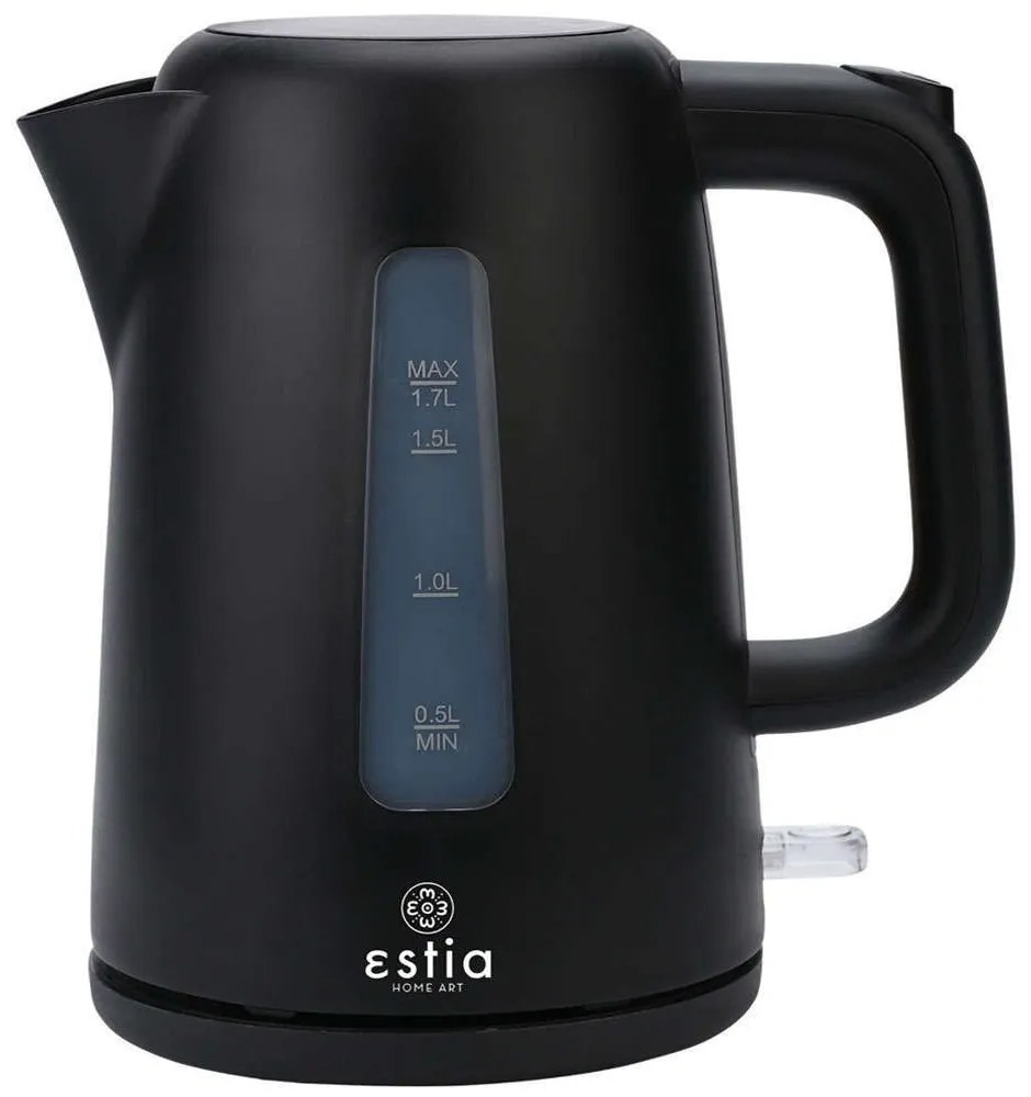 Βραστήρας Intense 06-24598 20,8x17x22,4cm 1,7lt 2200W Black Estia Plastic