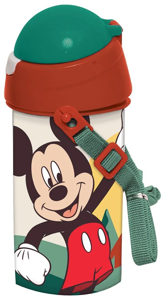 Παγούρι 500ml Με Καλαμάκι Gim FD Mickey