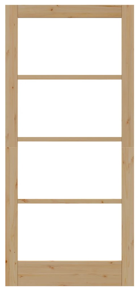 vidaXL Πόρτα Εσωτερικού Χώρου  με Γυαλί "ORKDAL" 93x202x4 εκ από Στερεό Ξύλο Πεύκου