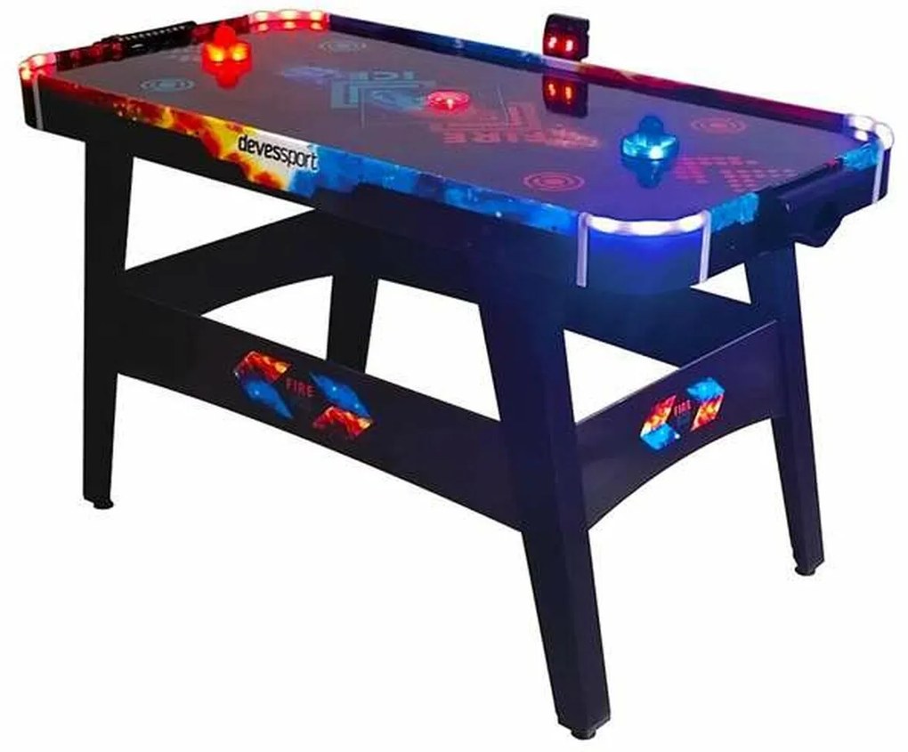 Τραπέζι για Xόκεϋ Fire &amp; Ice Φώτα LED 146 x 71 x 82 cm