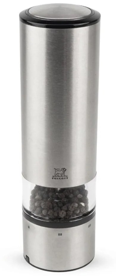 Μύλος Πιπεριού Ηλεκτρικός Elis Sense 27162 20cm Inox Peugeot Stainless Steel