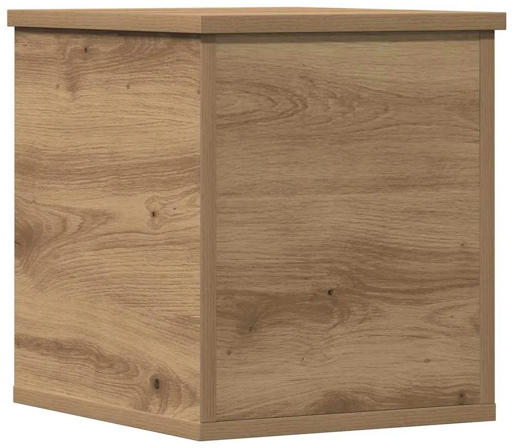 vidaXL Κουτί αποθήκευσης με αποθήκευση artisan δρυς 30 x 35 x 35 cm