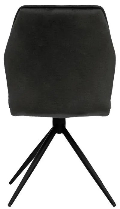 Καρέκλα Τραπεζαρίας Arleta Fylliana Γκρί 52x46x91εκ. 2αδα 52x46x91 εκ.