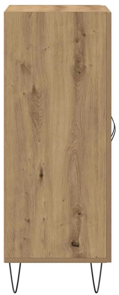 vidaXL Ντουλάπι τεχνίτης Δρυς 69,5 x 34 x 90 εκ. Επεξεργασμένο Ξύλο