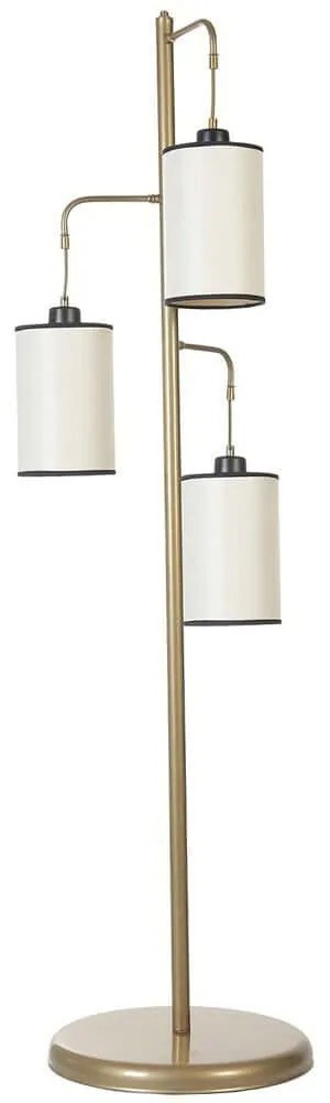 Φωτιστικό Δαπέδου Jozef 534LUN4523 Φ40x150cm 3xE27 40W White-Gold Opviq