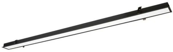 Γραμμικό Χωνευτό  L2260 3000K Μαύρο Dim. Station Ultra 3911-03226-3-B-D1 Viokef 3911-03226-3-B-D1 Μαύρο