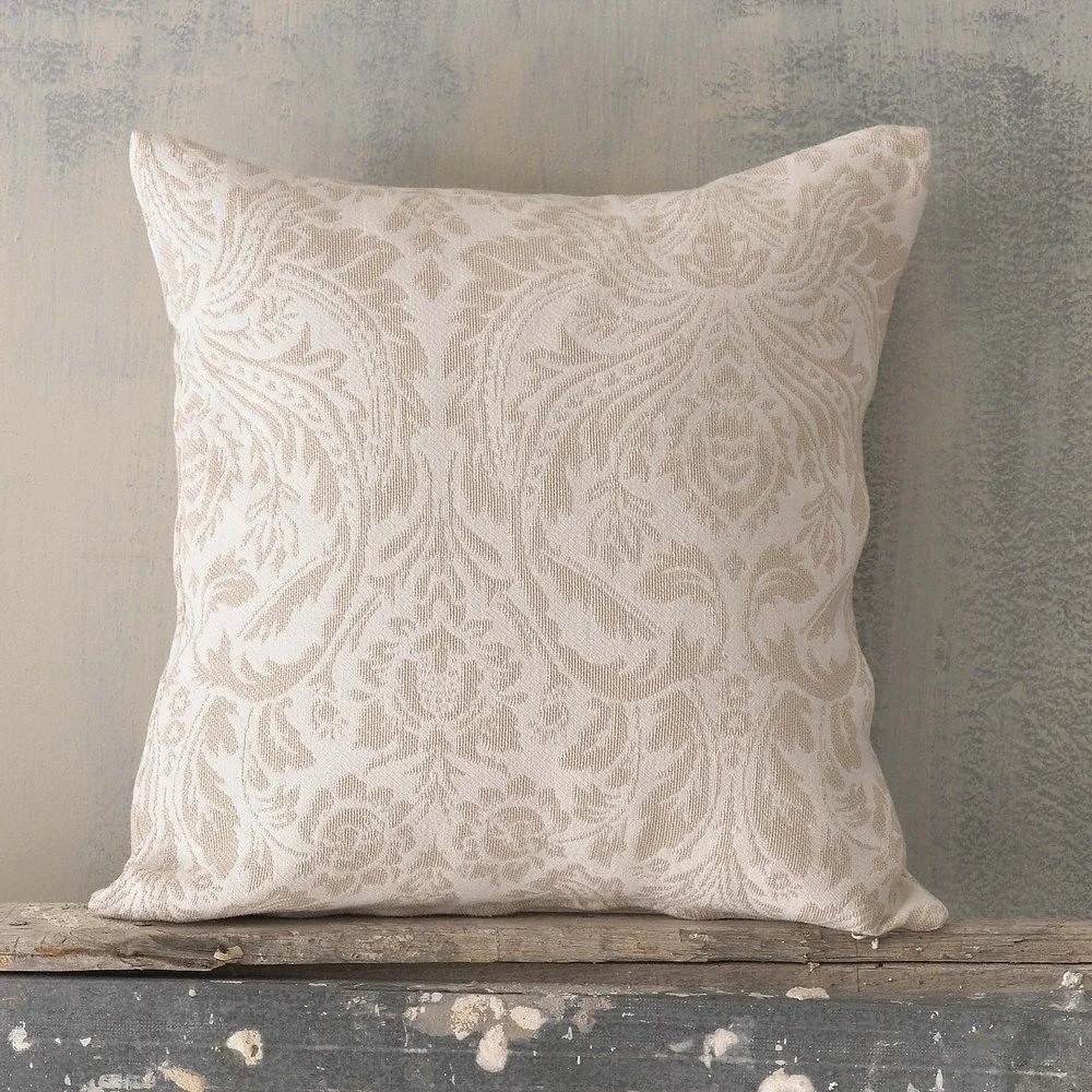 Μαξιλαροθήκη Διακοσμητική Beatris Beige-Ecru Ρυθμός 40Χ40 Cotton-Polyester