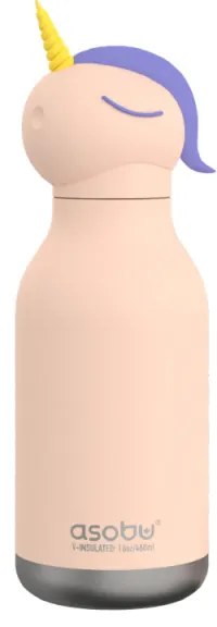 ΜΠΟΥΚΑΛΙ ΘΕΡΜΟΣ 460ml BESTIE UNICORN ASOBU