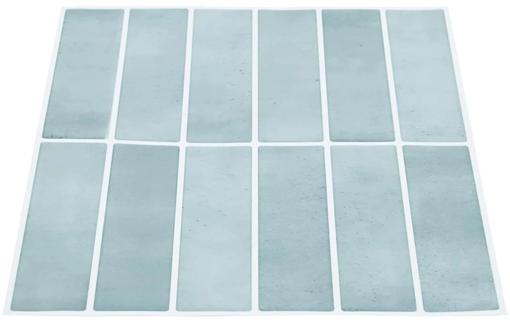 vidaXL Ορθογώνιο Πλακάκι 20 pcs Γκρι Πράσινο 29 x 23 x 0,08 εκ