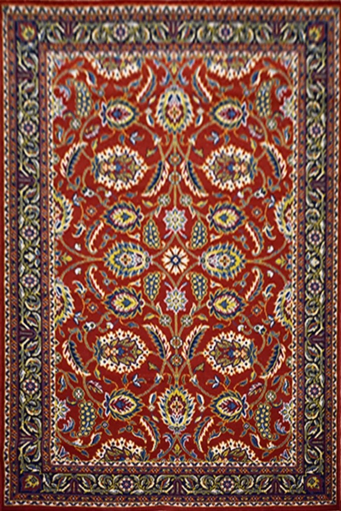 Χαλί Silver 0212 Red-Blue 160X230cm