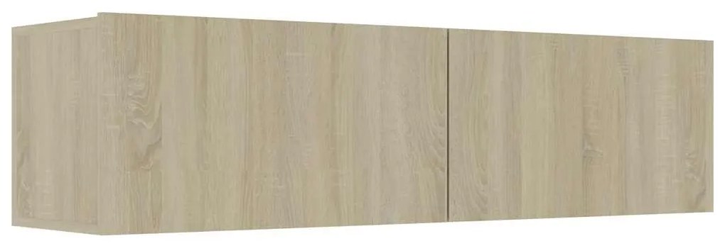 vidaXL Έπιπλο Τηλεόρασης Sonoma Δρυς 120x30x30 εκ. από Επεξ. Ξύλο