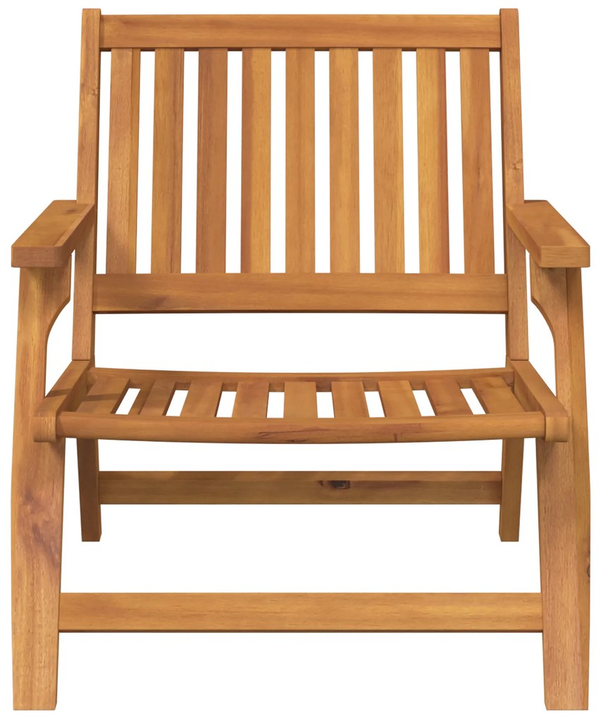 vidaXL Καρέκλες Κήπου 2 τεμάχια 76x67x73.5 cm από Στερεό Ξύλο Ακακίας