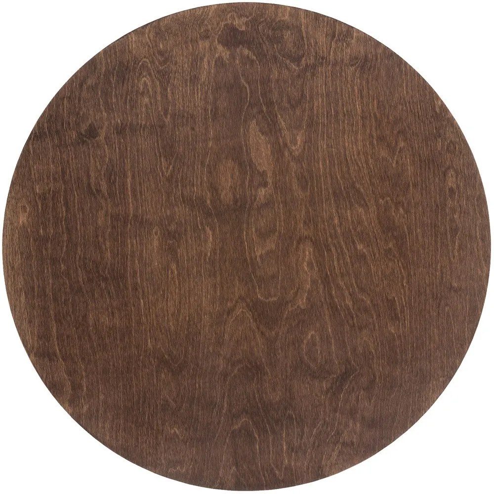 Φωτιστικό Τοίχου - Απλίκα Ring Timber XL 11292 50x50cm 16W 3000K 290lm Led Brown-Black Nowodvorski