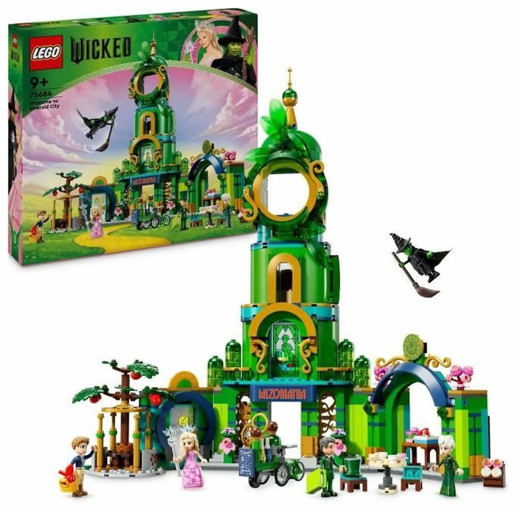 Παιχνίδι Kατασκευή Lego Wicked 75684 Welcome to Emerald City 945 Τεμάχια