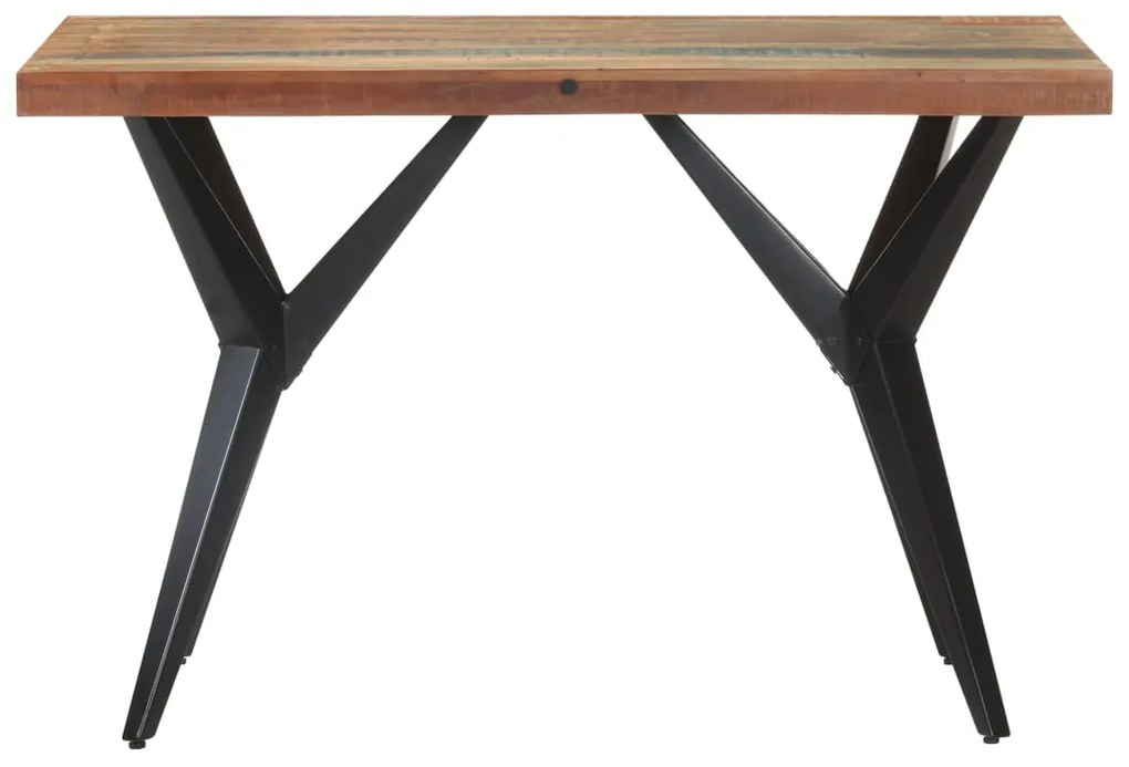 vidaXL Τραπεζαρία 120 x 60 x 76 εκ. από Μασίφ Ανακυκλωμένο Ξύλο