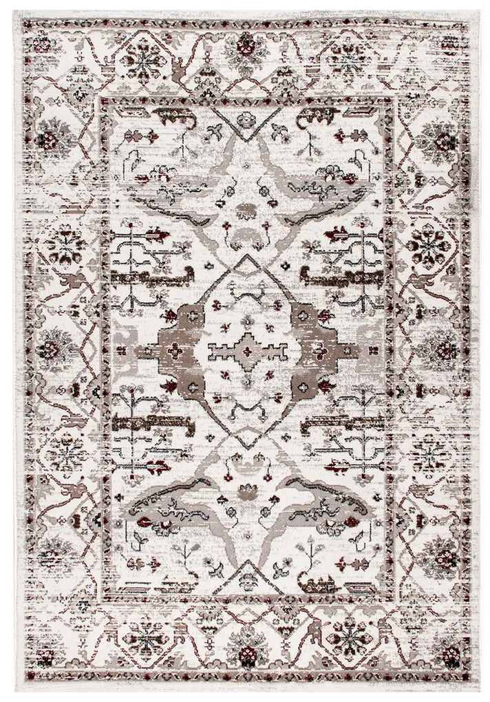 Χαλί (200x290) Polcarpet Estia 3742 L.Grey White
