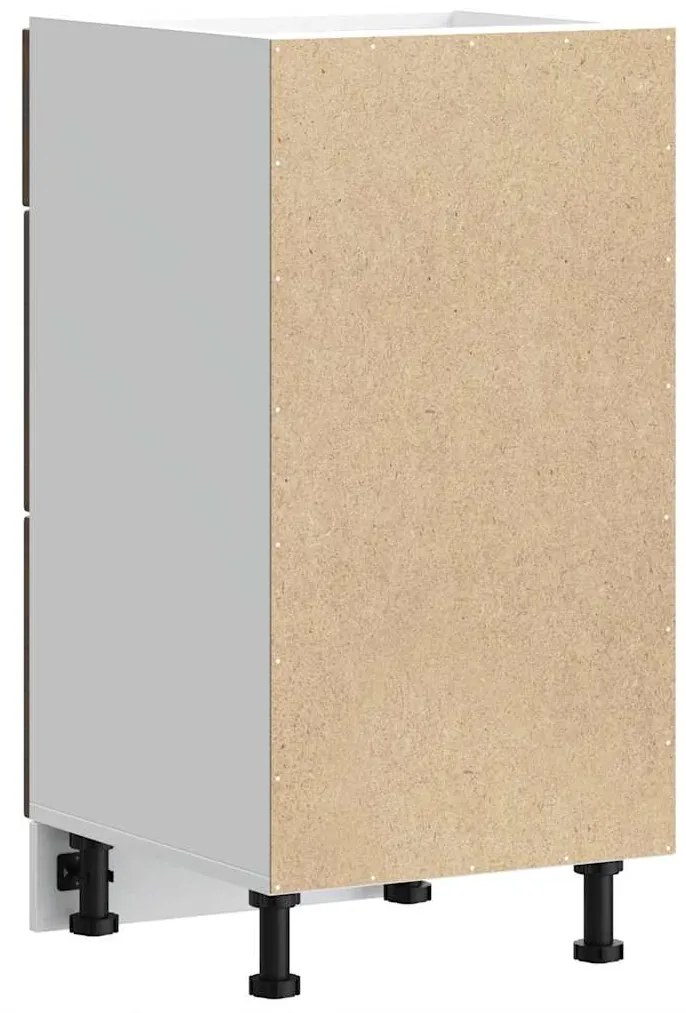 Κάτω ντουλάπι καφέ δρυς 40x46x81,5 cm Κατασκευασμένο ξύλο - Καφέ