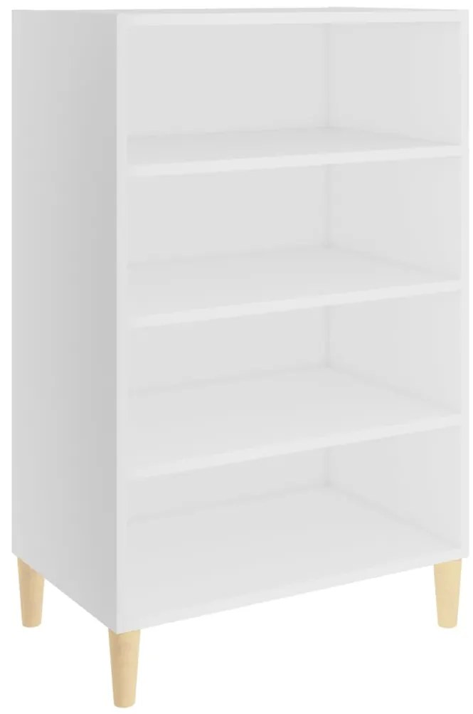 vidaXL Ραφιέρα Λευκή 57 x 35 x 90 εκ. από Μοριοσανίδα