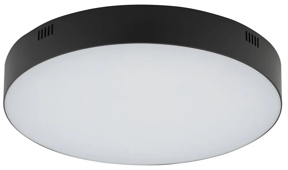Φωτιστικό Οροφής - Πλαφονιέρα Lid Round 10418 30x4cm 50W 4000K 4500lm Led Black-White Nowodvorski