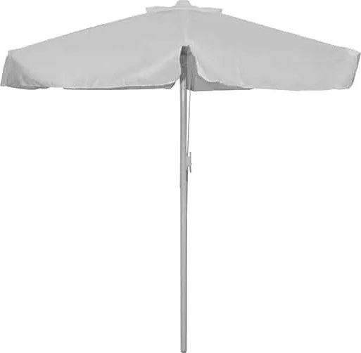 DIGGING ομπρέλα αλουμινίου ΛΕΥΚΗ, Φ200xH180