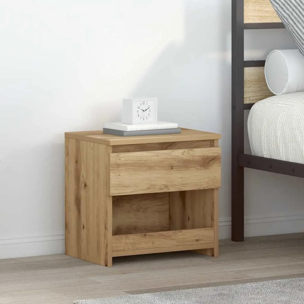 vidaXL Κομοδίνο ντουλάπι Artisan Oak 40x30x39 cm Κατασκευασμένο ξύλο