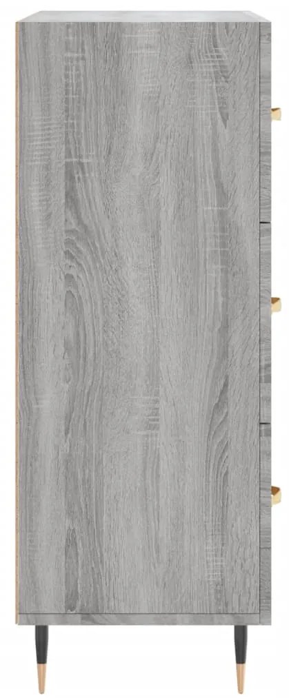 vidaXL Ντουλάπι Γκρι Sonoma 69,5 x 34 x 90 εκ. από Επεξεργασμένο Ξύλο