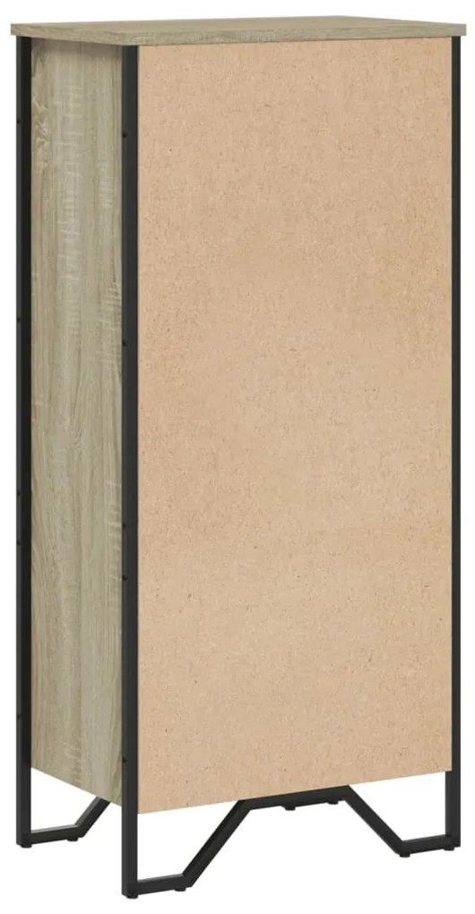 vidaXL Βιβλιοθήκη Sonoma Δρυς 50x31x106 εκ. από Επεξεργασμένο Ξύλο