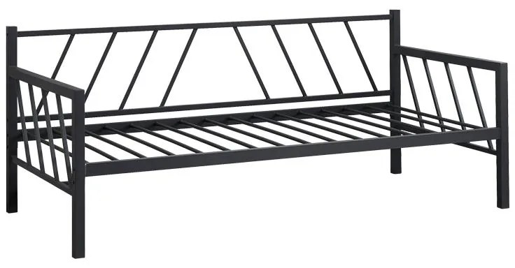 Καναπές - Κρεβάτι Remmie Μέταλλο Μαύρο 198x94x86 εκ. 198x94x86 εκ.