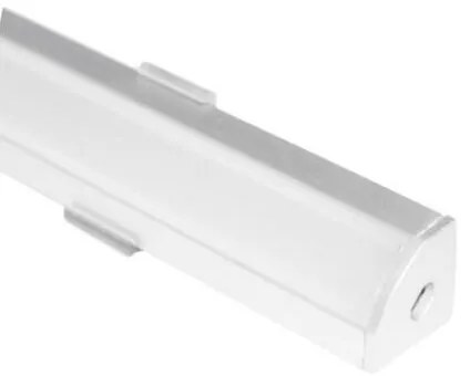 Adeleq Προφίλ 2Τμχ x 2m Επίτοιχο Πλήρες Γωνία Έως 12mm Με Ματ Κάλυμμα Λευκό 30-1570209