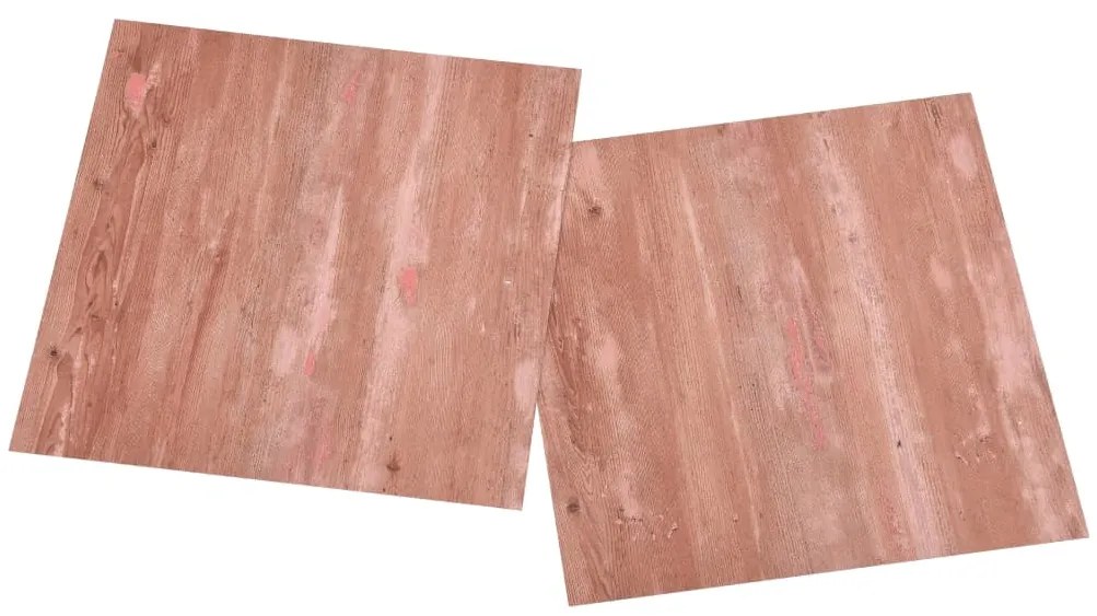 vidaXL Δάπεδο Αυτοκόλλητο Κόκκινο 55 τεμ. 5,11 μ² από PVC