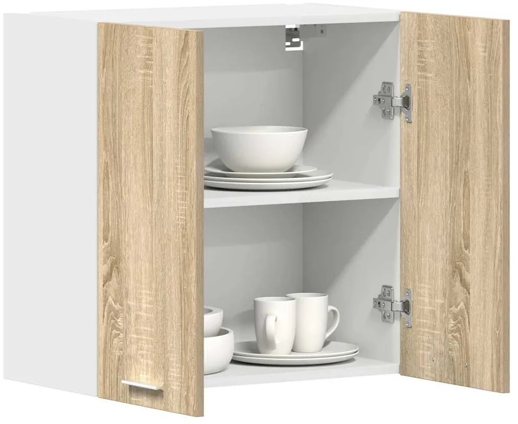 vidaXL Ντουλάπι Κρεμαστό Lyon Sonoma Δρυς 60 x 31 x 60εκ. από
