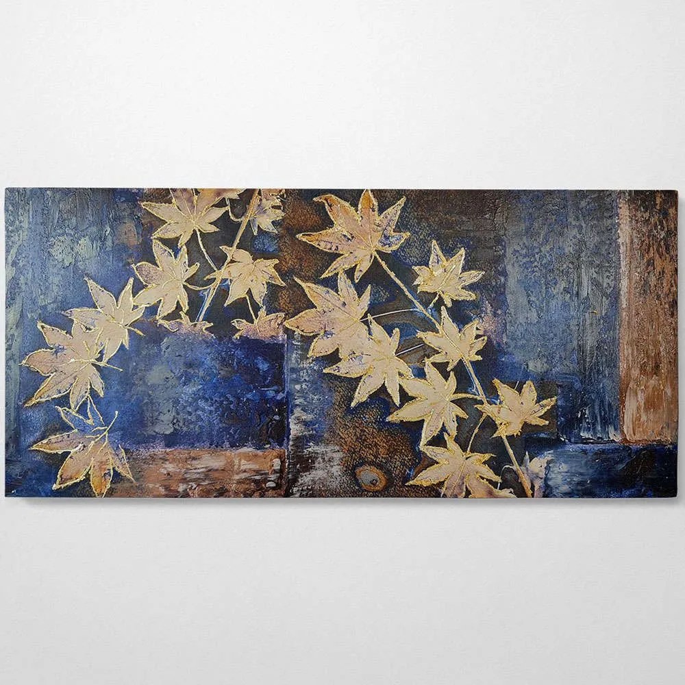 Πίνακας Καμβάς 405HND1290 120x50cm Multi Wallity Οριζόντιοι Ξύλο, Καμβάς
