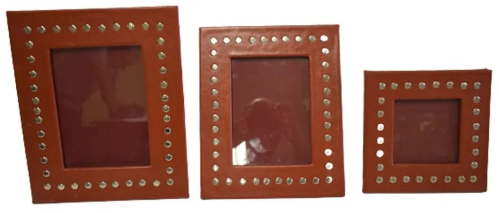 Διακοσμητικό Photo Frame JCG 071 LT L.T Red Τεχνόδερμα