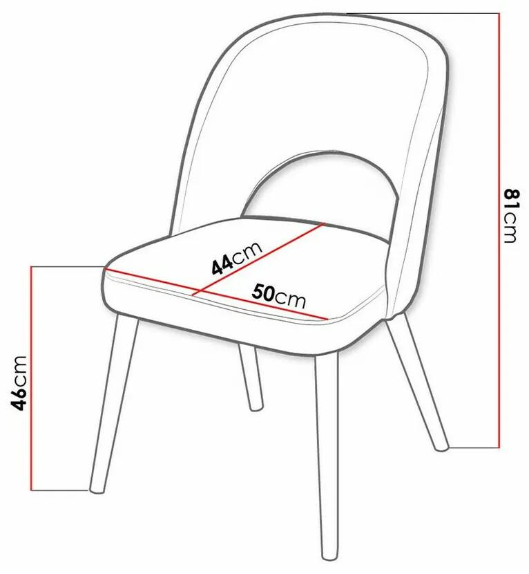 Καρέκλα Sparks 197, Οξιά, 81x50x44cm, 6 kg, Ταπισερί, Ξύλινα, Polyξύλο, Ξύλο, Ξύλο: Οξιά | Epipla1.gr
