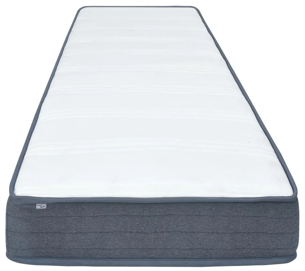 vidaXL Στρώμα Boxspring 160x80x20 εκ. μέτριας απαλότητας Υφασμάτινο