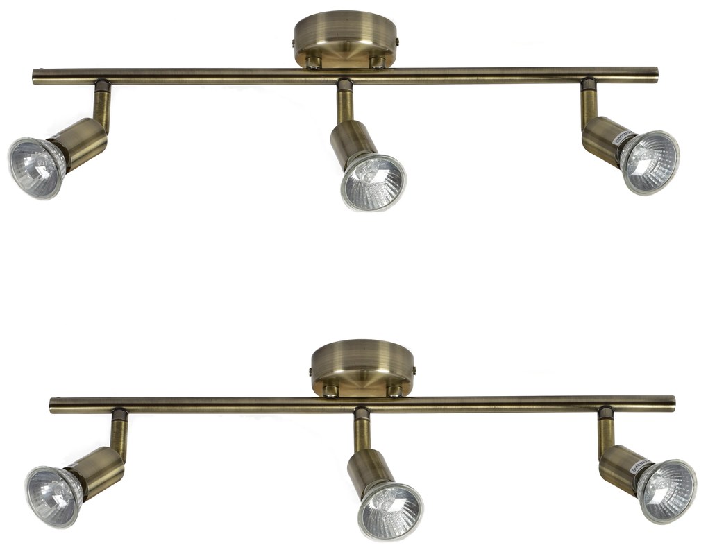 SE 140-BR3 (x2) Saba Packet Bronze adjustable spotlight+