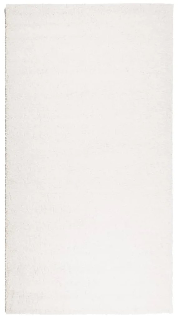 vidaXL Χαλί Shaggy με Ψηλό Πέλος Μοντέρνο Κρεμ 60 x 110 εκ.