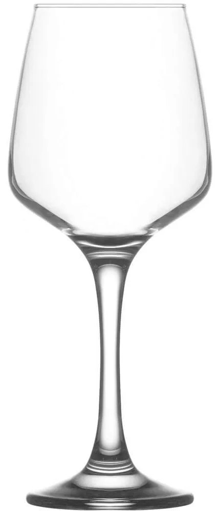 Ποτήρια Κρασιού Κολωνάτα Lal (Σετ 6Τμχ) LVLAL56933F 330ml Clear Lav Glass